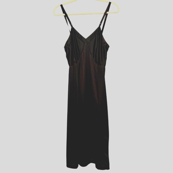 Sears Other - Vintage Sears Black Full Dress Slip Size 34 Tall Adjustable Straps